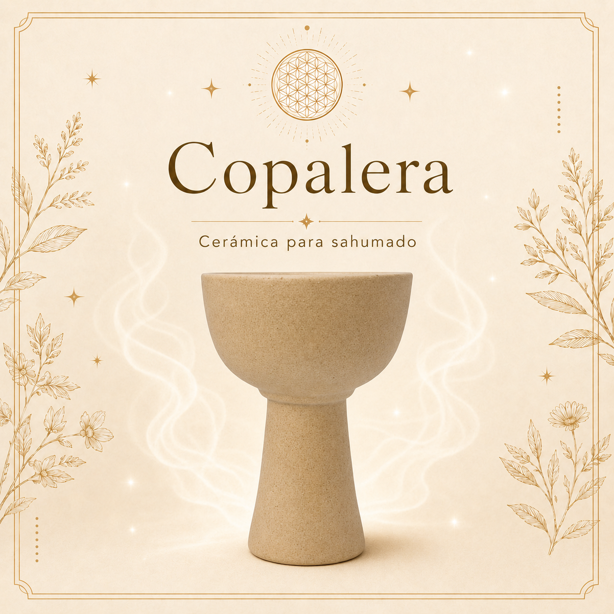 Copalera Sowelu · Cerámica para sahumado