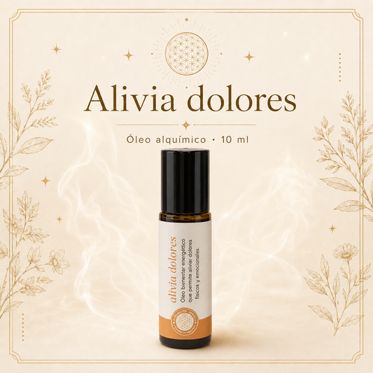 Óleo alquímico Alivia Dolores · Roll-on 10 ml